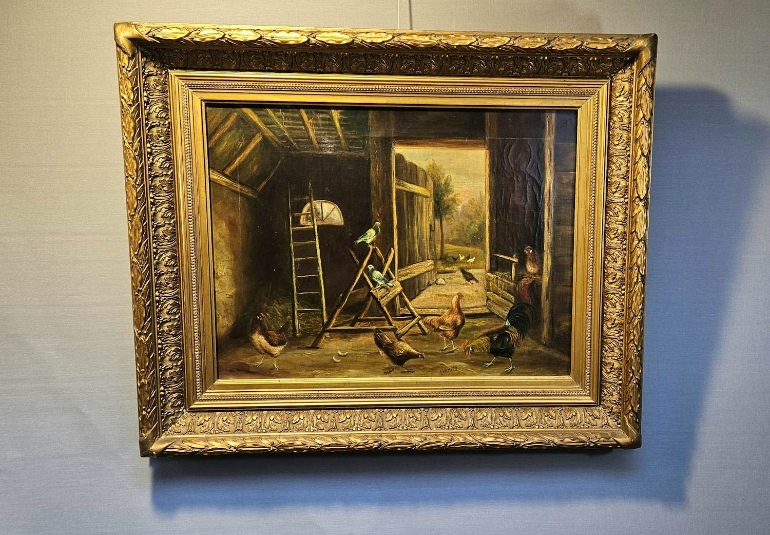 Wilhelmus Albertus Lammers - Stalinterieur met Pluimvee kopen? Bied vanaf 400!