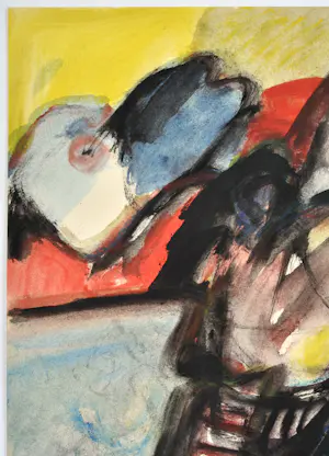 Jan Cobbaert - Avond - gesigneerde gouache - ingelijst kopen? Bied vanaf 1550!