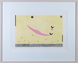 Carin Unverzagt - Zeefdruk, Zonder titel - Ingelijst kopen? Bied vanaf 1!