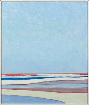 Paul Overhaus - Olieverf op gips, Zeegezicht - Ingelijst kopen? Bied vanaf 70!