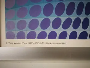 Victor Vasarely - Ophalen! Groot. Nadruk eerder werk. kopen? Bied vanaf 1!