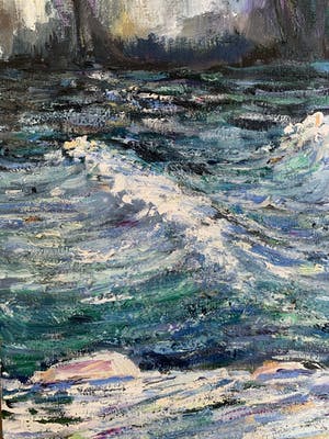 Harold Schouten - Golven bergrivier Franse Alpen kopen? Bied vanaf 250!