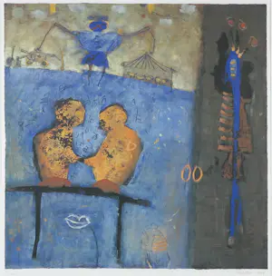 Liesbeth Rahder - Zonder titel - Ingelijst kopen? Bied vanaf 50!