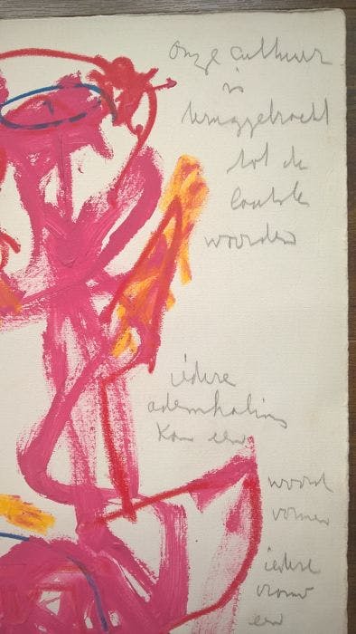 Anton Heyboer - Gemengde techniek. "2 Vrouwen torso's". kopen? Bied vanaf 150!