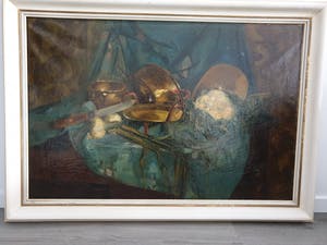 Lou Reelfs - Stilleven olieverf Lou Reelfs kopen? Bied vanaf 300!