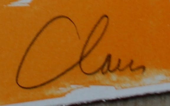 Hugo Claus - Litho met gedicht: Zomer 1 kopen? Bied vanaf 85!
