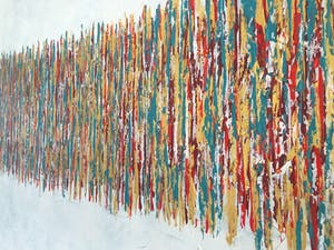 John Foppen - Rapsody In - Red - Gold -TQ -......... # K05 . XL. GROOT. kopen? Bied vanaf 195!