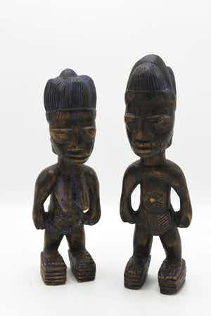 Yoruba - Tweelingbeelden verkocht voor € 70!