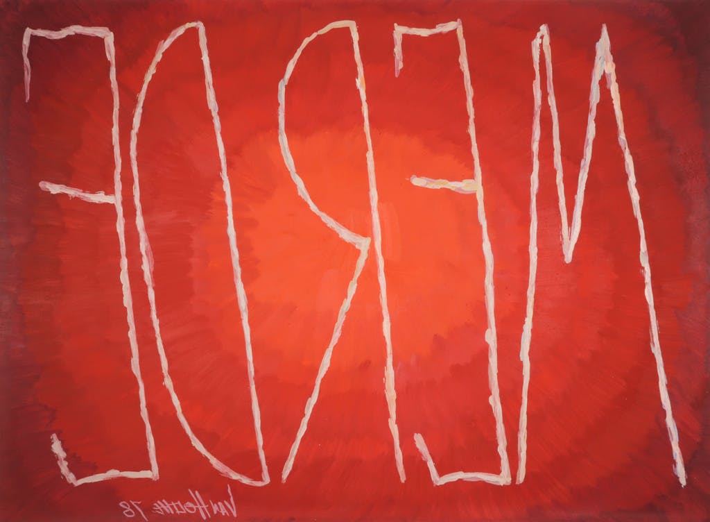 Jan van Holthe - Jan van Holthe: Gouache op papier, Merde 12 kopen? Bied vanaf 1!