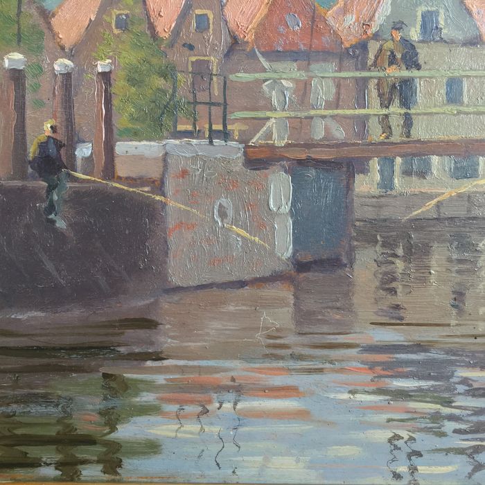 Cor Visser - (1903-1982) - Oude Kolk te Spaarndam kopen? Bied vanaf 100!