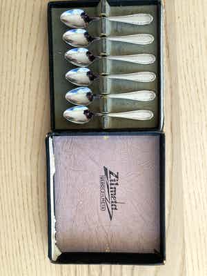 Zilmeta Gero lepeltjes in originele doos verkocht voor € 1!