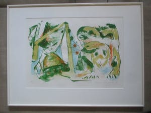 Martin Engelman - Grote ingelijste litho kopen? Bied vanaf 50!