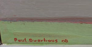 Paul Overhaus - Olieverf op doek, Hoge lucht - Ingelijst kopen? Bied vanaf 70!