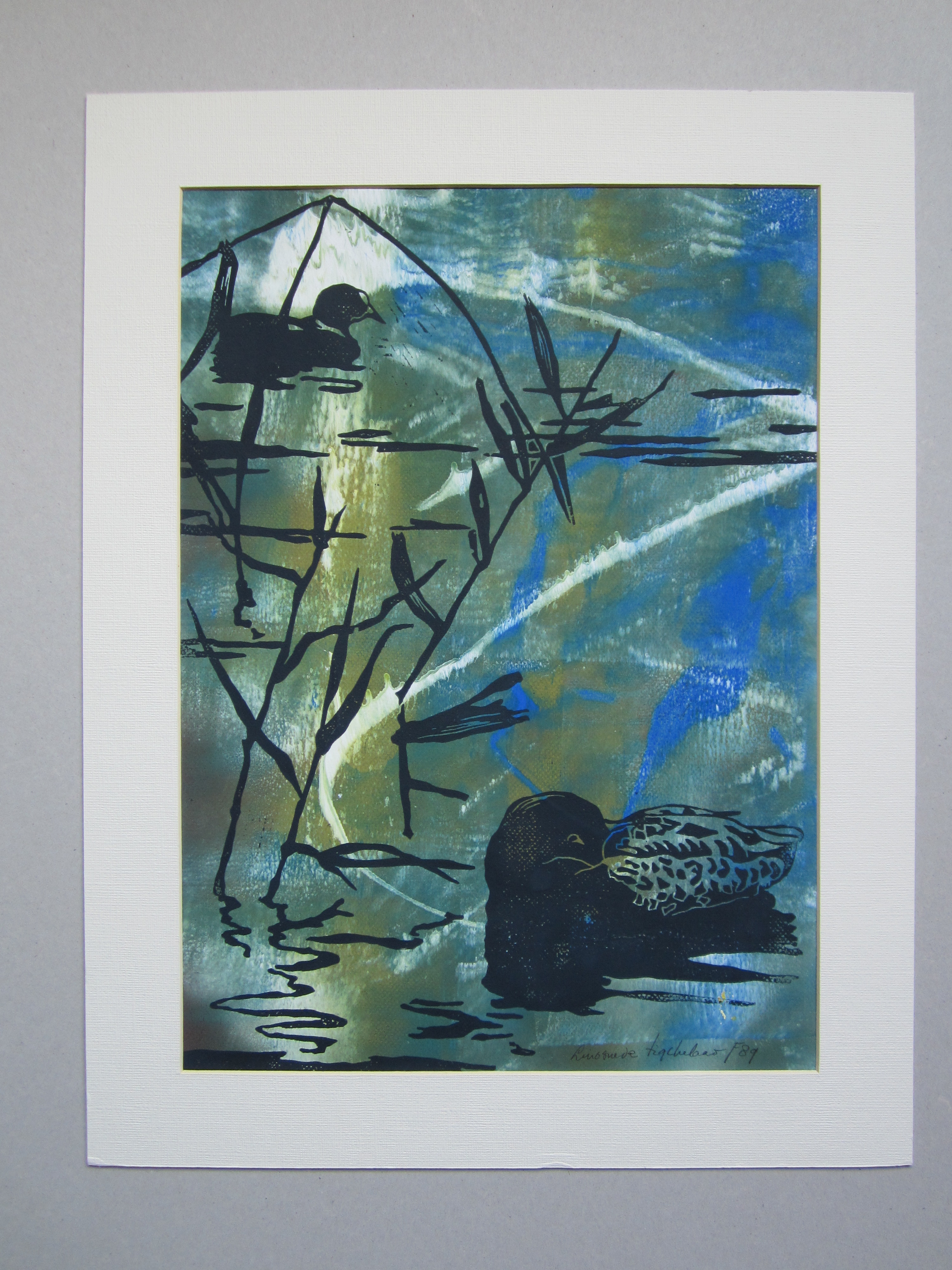 Andre Tigchelaar - Eend en meerkoet in het riet kopen? Bied vanaf 1!