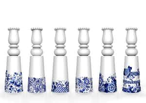 Marcel Wanders - Marcel Wanders vaas nummer 1 t/m 6 complete collectie verkocht voor € 180!