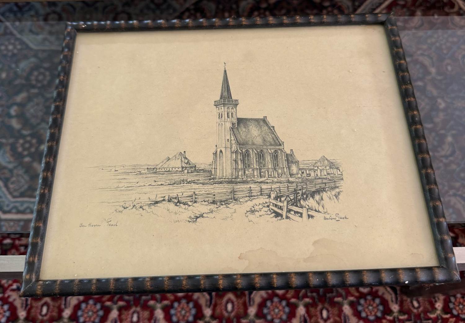 Anton Pieck - Den Hoorn Texel verkocht voor € 75!