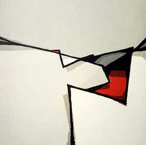 Fon Klement - Imprevu, hoogdruk boardsnede verkocht voor € 150!