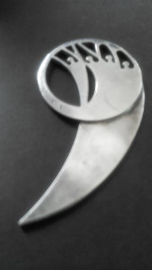 Frans Steginga - De helpende hand penning/briefopener kopen? Bied vanaf 29!