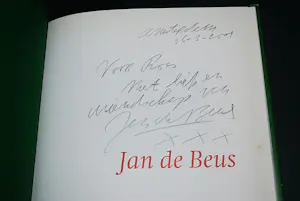 Jan de Beus - 2 boekwerken, 1x gesigneerd kopen? Bied vanaf 45!