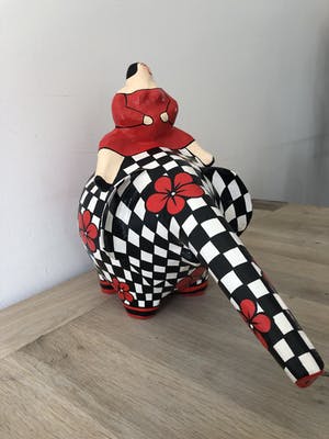 Ada Breedveld - Zwart/witte olifant kopen? Bied vanaf 50!