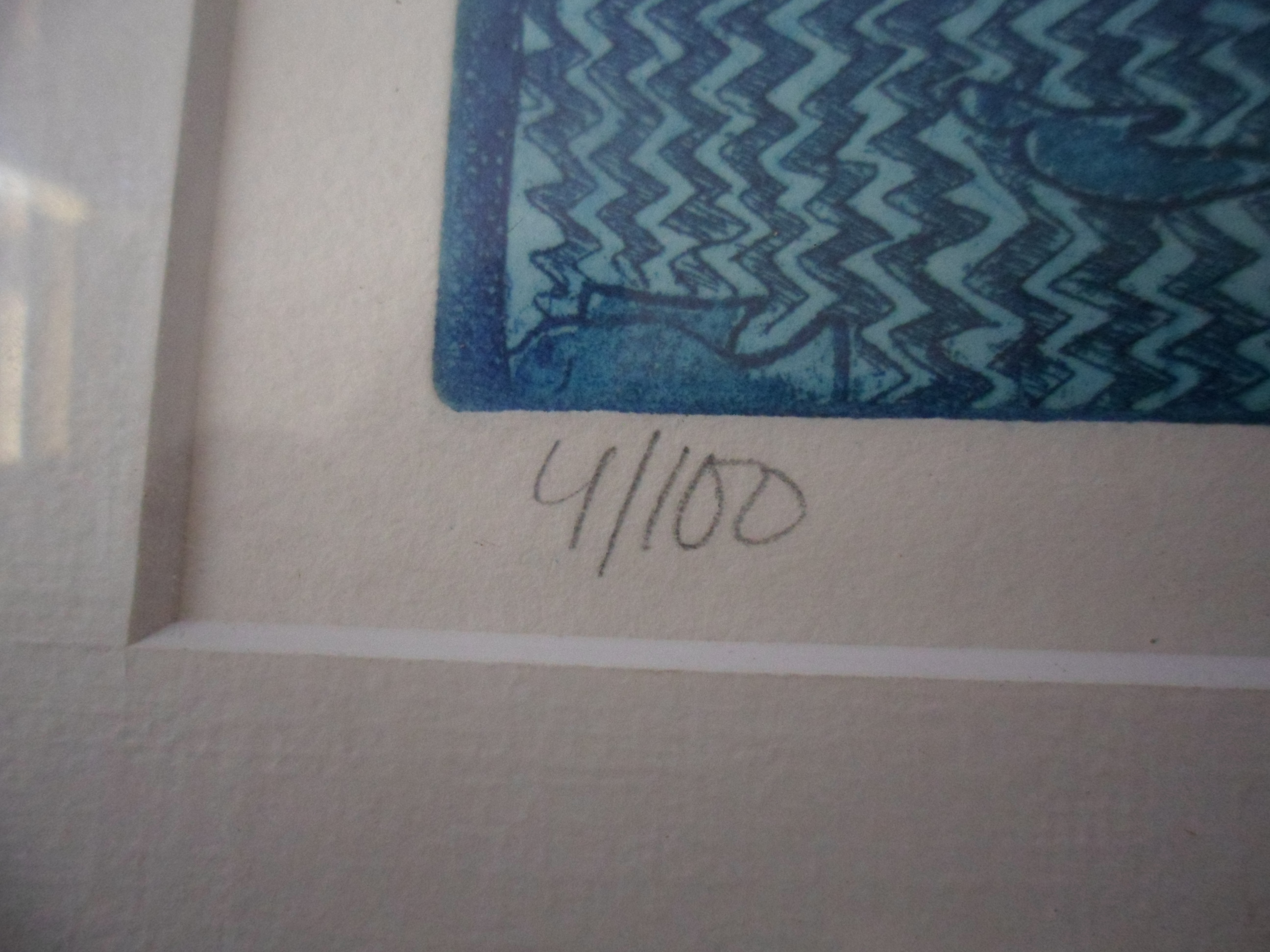 Niet of onleesbaar gesigneerd - Kleuren ets  kopen? Bied vanaf 1!