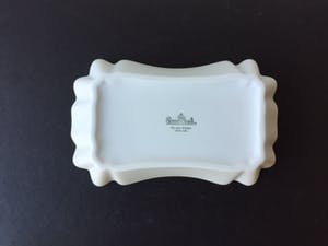 Rosenthal - Twee zeldzame objecten Do not Litter Collection wit, biscuit porselein kopen? Bied vanaf 65!