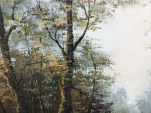 Niet of onleesbaar gesigneerd - Bospad. kopen? Bied vanaf 1!