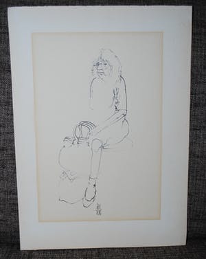 Will Berg - Pentekening & monumentaal œuvreboek kopen? Bied vanaf 1!