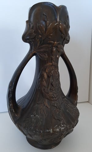 Curiosa - Art Nouveau bronsen vaas kopen? Bied vanaf 1!