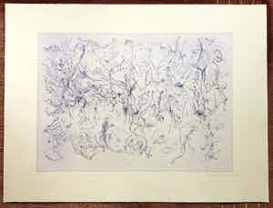 Bernard Schultze - wie das wuchert verkocht voor € 150!