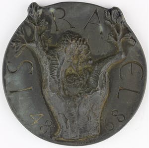 Theresia van der Pant - Bronzen penning: Israël 1948-1968, 1968 kopen? Bied vanaf 50!