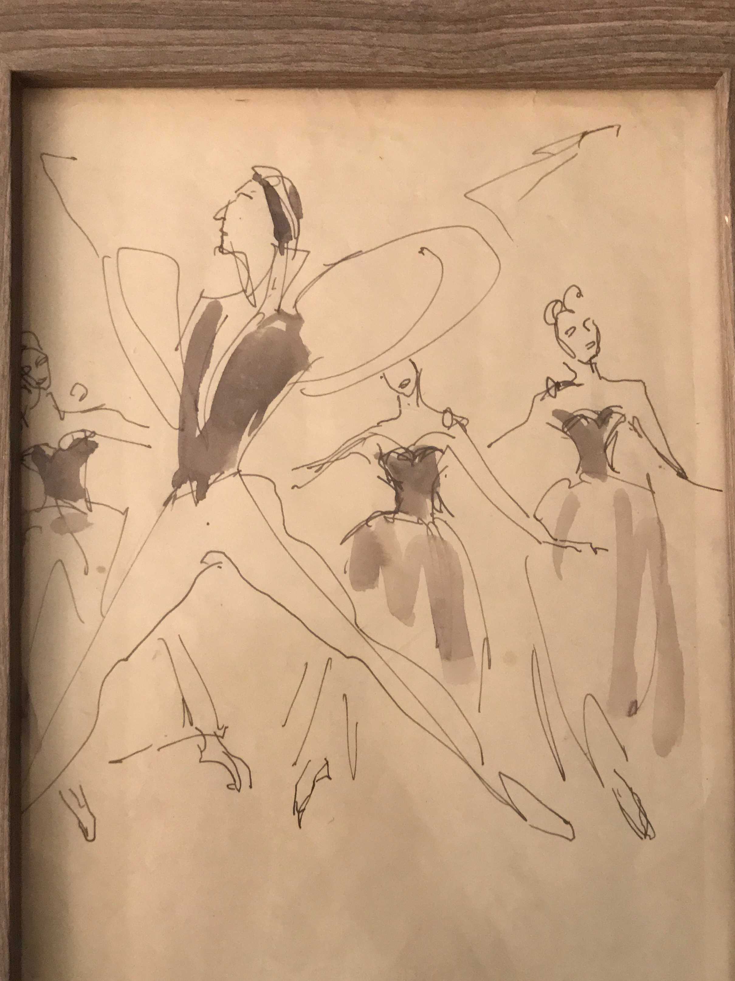 Constance Wibaut - Pentekening met acquarel  kopen? Bied vanaf 40!