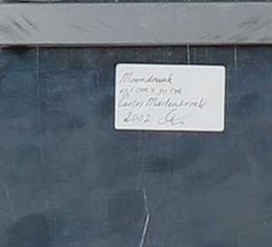 Carlos Mastenbroek - Foto op aluminium, Moondrunk (met ophangysteem) kopen? Bied vanaf 20!