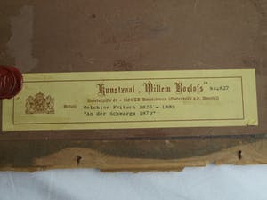 Melchior Fritsch - Aquarel , “An der Schwarza” – 1879 kopen? Bied vanaf 10!