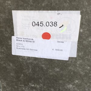 Hans Vanhorck - Black and White kopen? Bied vanaf 100!