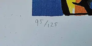 Herman Brood - Barbie op vakantie - handgesigneerde litho - 125 ex. kopen? Bied vanaf 1!