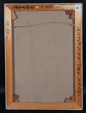 Eefje Bettman - Acryl op doek, Abstract-geometrische voorstelling - Ingelijst kopen? Bied vanaf 50!