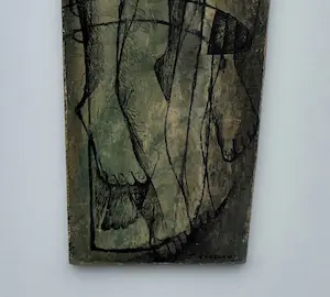 Frits van Eeden - Figuren, olieverf op paneel kopen? Bied vanaf 375!