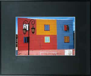 Paul Huf - Foto, Argentina, Buenos Aires, Barrio la Boca - Ingelijst verkocht voor € 1!