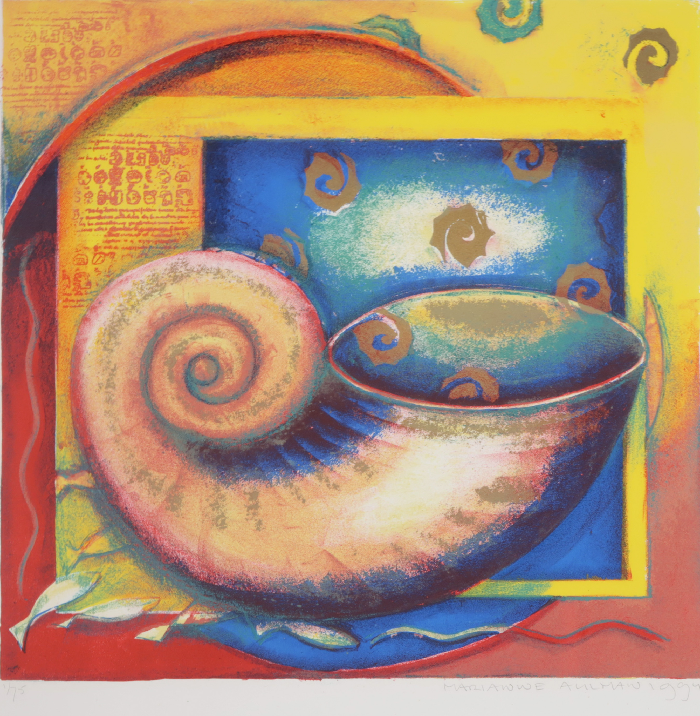 Marianne Aulman - Zeefdruk, Misterio del mar 1 kopen? Bied vanaf 20!