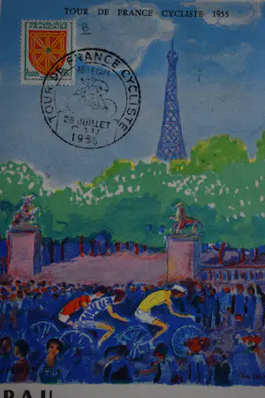 Kees van Dongen - litho - Ansichtkaart - Tour de France -18e etappe Pau kopen? Bied vanaf 30!