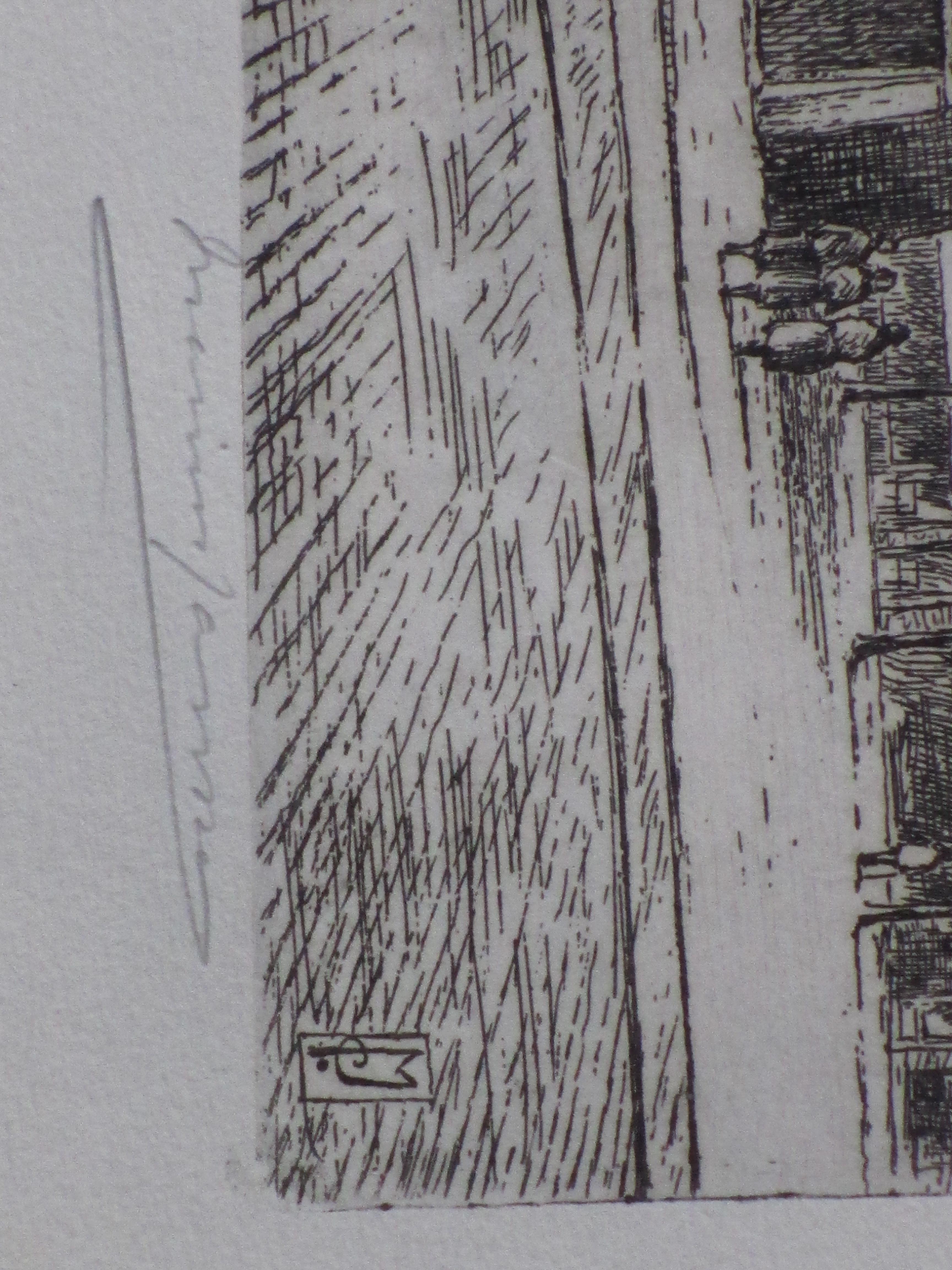 Marius Johannes Janssen - Molen De Noord Rotterdam - Ets kopen? Bied vanaf 1!