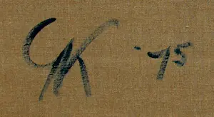 Gerard Koster - Olieverf op doek: Groningen 1 - 1975 kopen? Bied vanaf 1000!