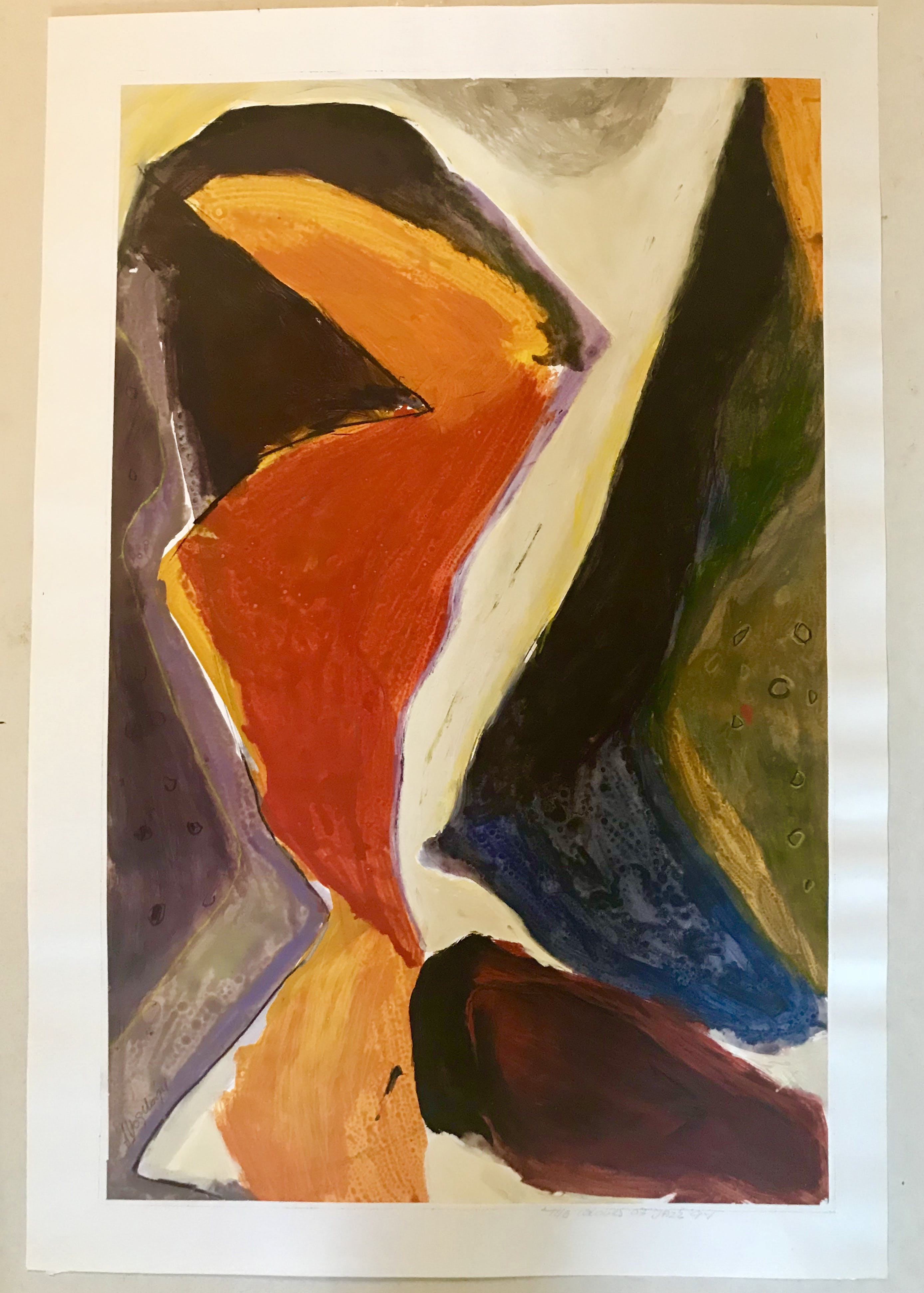Alexander Vogels - The Colours of Jazz - TOP STUK!! -gesigneerd! kopen? Bied vanaf 70!