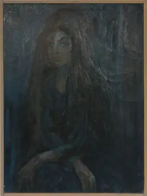 Janus Nuiten - Lot van zes schilderijen, Landschappen en portret kopen? Bied vanaf 100!