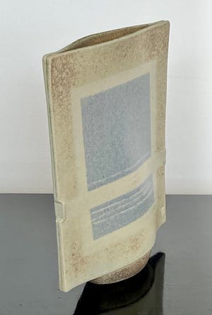 Hans de Jong - polderlandschap vaas kopen? Bied vanaf 300!