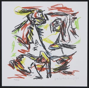 Theo Wolvecamp - Gesigneerde en genummerde monografie inclusief twee zeefdrukken kopen? Bied vanaf 300!