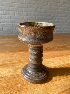 Keramische industrie Loré - Loré Beesel vaas aardewerk, jaren 60 Lore, door Matt Camps, keramiek Nederland kopen? Bied vanaf 45!