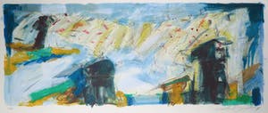 Richard Smeets - Zeefdruk, Landschap - Ingelijst (Groot) kopen? Bied vanaf 1!