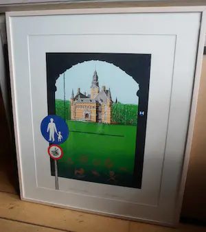 Arno Arts - Zeefdruk - Our home is your castle kaufen? Bieten Sie von 45!
